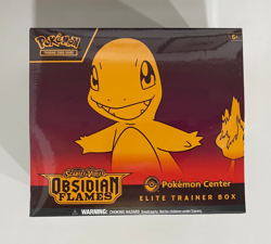 Pokemon Center Obsidian Flames ETB Elite Trainer Box New Sealed - Image 1
