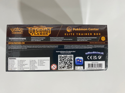 Pokemon Center Obsidian Flames ETB Elite Trainer Box New Sealed - Image 5