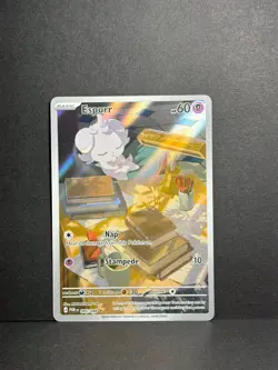 Pokemon TCG Espurr 095/088 Me03: Perfect Order Holo Illustration Rare ENGLISH - Image 1
