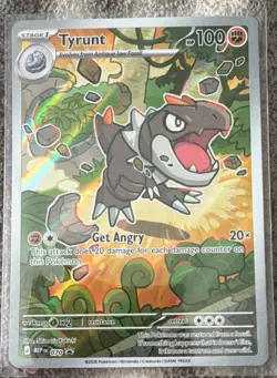 Pokemon Tyrunt - Stage 1 - MEP 070 - Holo - 100 HP - Restored - Dinosaur - Image 1