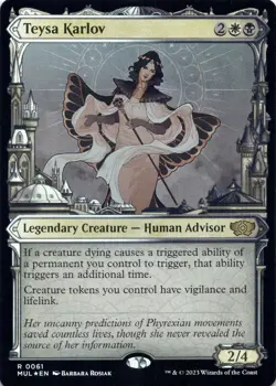 Teysa Karlov (Foil) - Multiverse Legends MUL - Magic MTG NM - Image 1