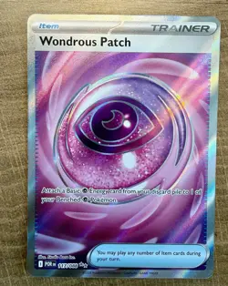 Pokemon Wondrous Patch 117/088 Me03: Perfect Order Holo NM Condition - Image 1