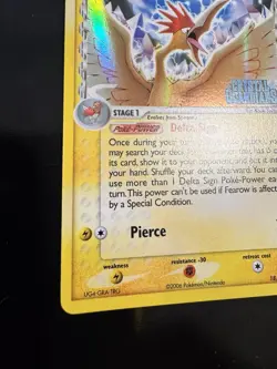 Fearow 18/100 Reverse Holo Rare *STAMPED* Crystal Guardians Pokemon 2006 - Image 5