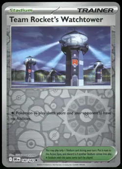 Team Rocket's Watchtower 180/182 Reverse Holo UC Destined Rivals 2025 - Image 1