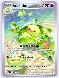 Reuniclus 171/162 Pokemon Temporal Forces Illustration Rare - Image 1