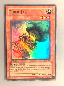 yugioh Fiber Jar LOD-056 Ultra Rare 1st Edition Lightly Played nice condition - Image 3