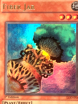 yugioh Fiber Jar LOD-056 Ultra Rare 1st Edition Lightly Played nice condition - Image 4