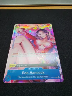 One Piece Boa Hancock ST03-013 Alt Art Promo English NM - Image 3