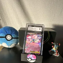 pokemon cards graded English 2025 Mega Diancie ex holo #041/094 CGC 9 HP 270 - Image 1