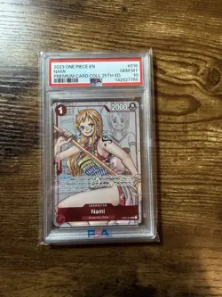 PSA 10 Nami OP01-016 Premium Card Collection 25th Anniversary OP TCG 2023 - Image 1