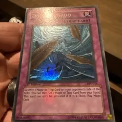 Dust Tornado PSV-011 1st Edition Yu-Gi-Oh – Excellent Condition – Vintage Card - Image 1