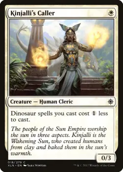 MTG Kinjalli's Caller [Ixalan] Lightly Played Magic - Image 1
