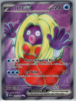Jynx ex 191/165 SV: Scarlet & Violet 151 - Pokemon Card - NM - Image 1