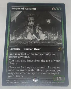 Augur of Autumn 168 Innistrad: Double Feature MTG MAGIC THE GATHERING UNPLAYED - Image 1