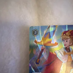 Disney Lorcana Arthur - King Victorious Foil 221/204 English TCG Card - Image 4