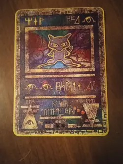 NEW Pokemon Ancient Mew Promos Metal Card for Kids christmas gifts - Image 3