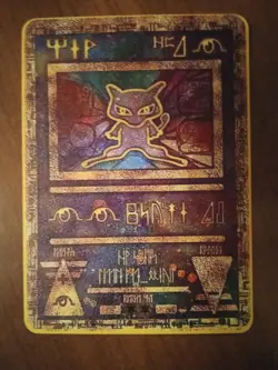 NEW Pokemon Ancient Mew Promos Metal Card for Kids christmas gifts - Image 4