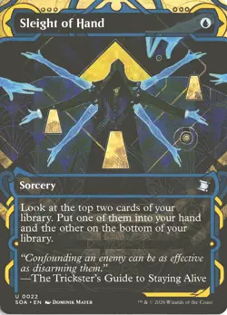 MTG Sleight Of Hand (0022) Non-Foil U Secrets Of Strixhaven Mystical Archives NM - Image 1