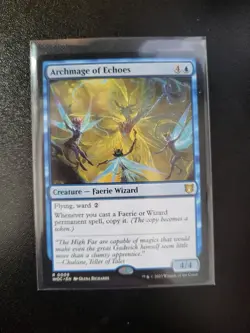 Archmage of Echoes Commander: Wilds of Eldraine Mtg Magic NM - Image 1