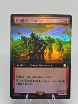 Thrill-Kill Disciple (Extended Art) FOIL X1 PIP MTG Universes Beyond: Fallout - Image 1