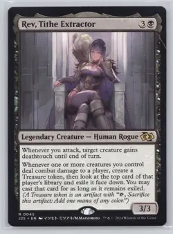 Rev, Tithe Extractor (Anime) R Foundations Jumpstart 45 NM - Image 1