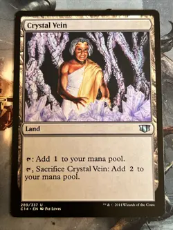 1x Crystal Vein Commander 2014 (C14) LP MTG Magic the Gathering x1 MKE - Image 3