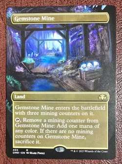 Gemstone Mine - Showcase - MtG Dominaria Remastered - R455 NM 2021 - Image 2