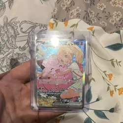 Pokemon TCG Lillie's Clefairy EX Full Art Holo 190 HP Basic 280/217 English - Image 2