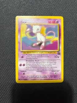 Mew #8 Pokemon Promo WOTC Black Star Promo - Image 1