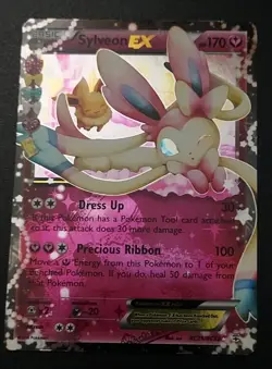 Pokemon Sylveon EX TCG RC21-32 Generations Radiant Collection Ultra Rare Holo - Image 1