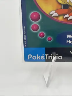 Pokemon Burger King Poke Trivia Magmar #126 Vintage Nintendo Movie Promo - Image 5