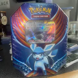 Pokemon 2018 Evolution Celebration Tin Glaceon GX Sealed - MINT PROMO GLACEON GX - Image 1