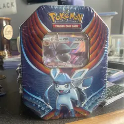 Pokemon 2018 Evolution Celebration Tin Glaceon GX Sealed - MINT PROMO GLACEON GX - Image 2