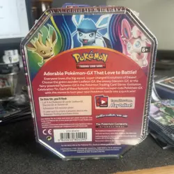 Pokemon 2018 Evolution Celebration Tin Glaceon GX Sealed - MINT PROMO GLACEON GX - Image 4