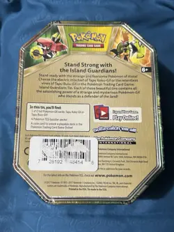 Pokemon Tapu Bulu GX Island Powers Summer Tin 2017~.Factory Sealed Tin. - Image 2