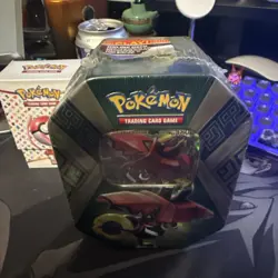 2017 Pokemon Tapu Bulu GX Tin Island Powers Tin NEW Sealed - Image 1