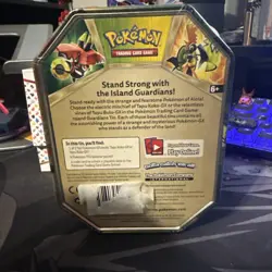 2017 Pokemon Tapu Bulu GX Tin Island Powers Tin NEW Sealed - Image 4