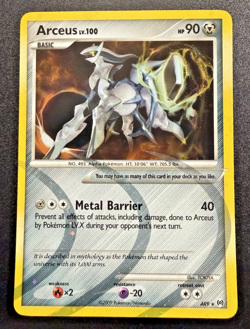 Arceus AR9 Pokemon Platinum Arceus Set Holo Rare NM!! - Image 1