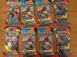 Pokemon TCG: Mega Evolutions (6), Phantasmal Flames (2) Booster Packs - Image 1