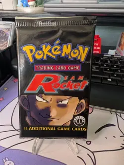 Pokemon Team Rocket 1st Edition Booster Pack, Factory Sealed - Image 1