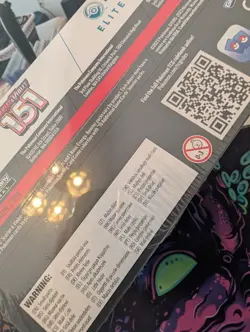 151 Pokemon Center Elite Trainer Box Factory Sealed **small rip - Image 4