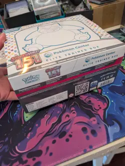 151 Pokemon Center Elite Trainer Box Factory Sealed **small rip - Image 5
