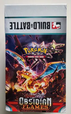 Pokemon Scarlet & Violet Obsidian Flames Build And Battle Display Sealed x10 Box 820650863967 - Image 1
