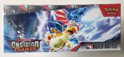 Pokemon Scarlet & Violet Obsidian Flames Build And Battle Display Sealed x10 Box 820650863967 - Image 4