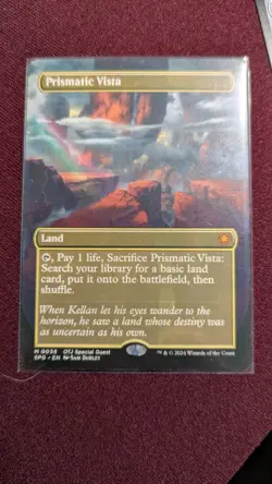 Prismatic Vista (Borderless) MTG OTJ Special Guest (NM never played) - Image 1