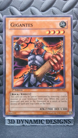 | Yugioh Gigantes IOC-021 1st Edition Invasion Of Chaos LP 🔥 | - Image 1