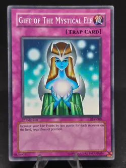 YuGiOh! Gift of the Mystical Elf PSV-009 1st Edition Pharaoh's Servant Common NM - Image 1