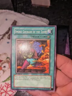 (LOD) YUGIOH! 1-SMOKE GRENADE OF THE THIEF-COMMON-1ST EDITION-LOD-080 - Image 1
