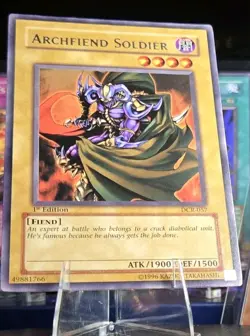 Yu-Gi-Oh! 1st Ed ARCHFIEND SOLDIER NM/LP DCR-057 Dark Crisis - Image 1