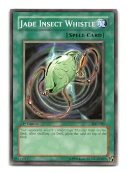 Jade Insect Whistle - IOC-100 1st Edition - YuGiOh-LP - Image 1